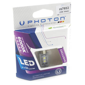 LLAMPA PHOTON LED CANBUS C5W 12V 36mm 6-LED PH-7012-B1