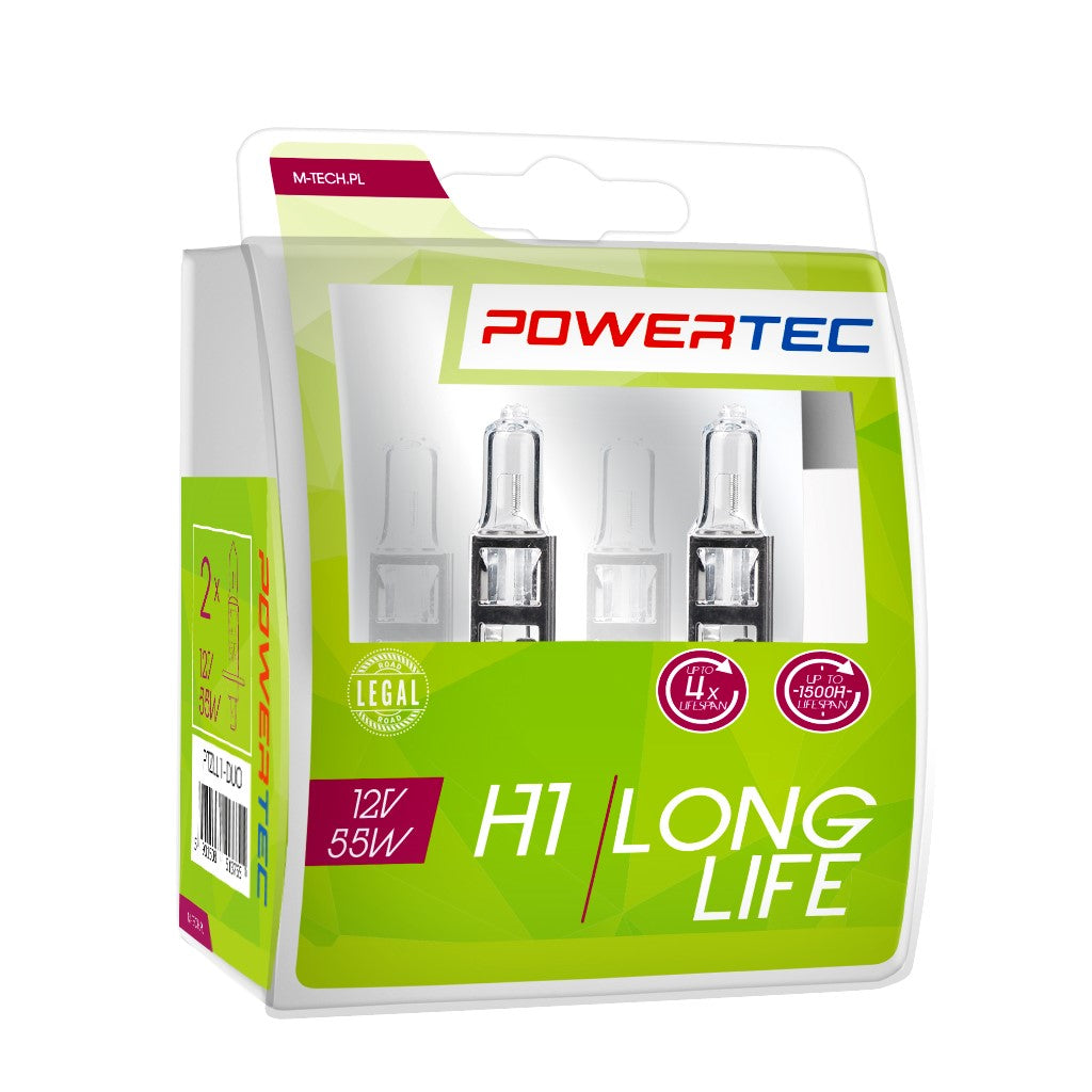 LLAMPA POWERTEC LONG LIFE H1 12V DUO MT-PTZLL1-S2