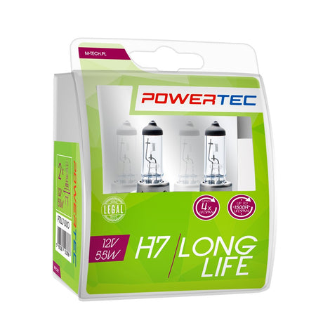LLAMPA POWERTEC LONG LIFE H7 12V DUO MT-PTZLL7-S2