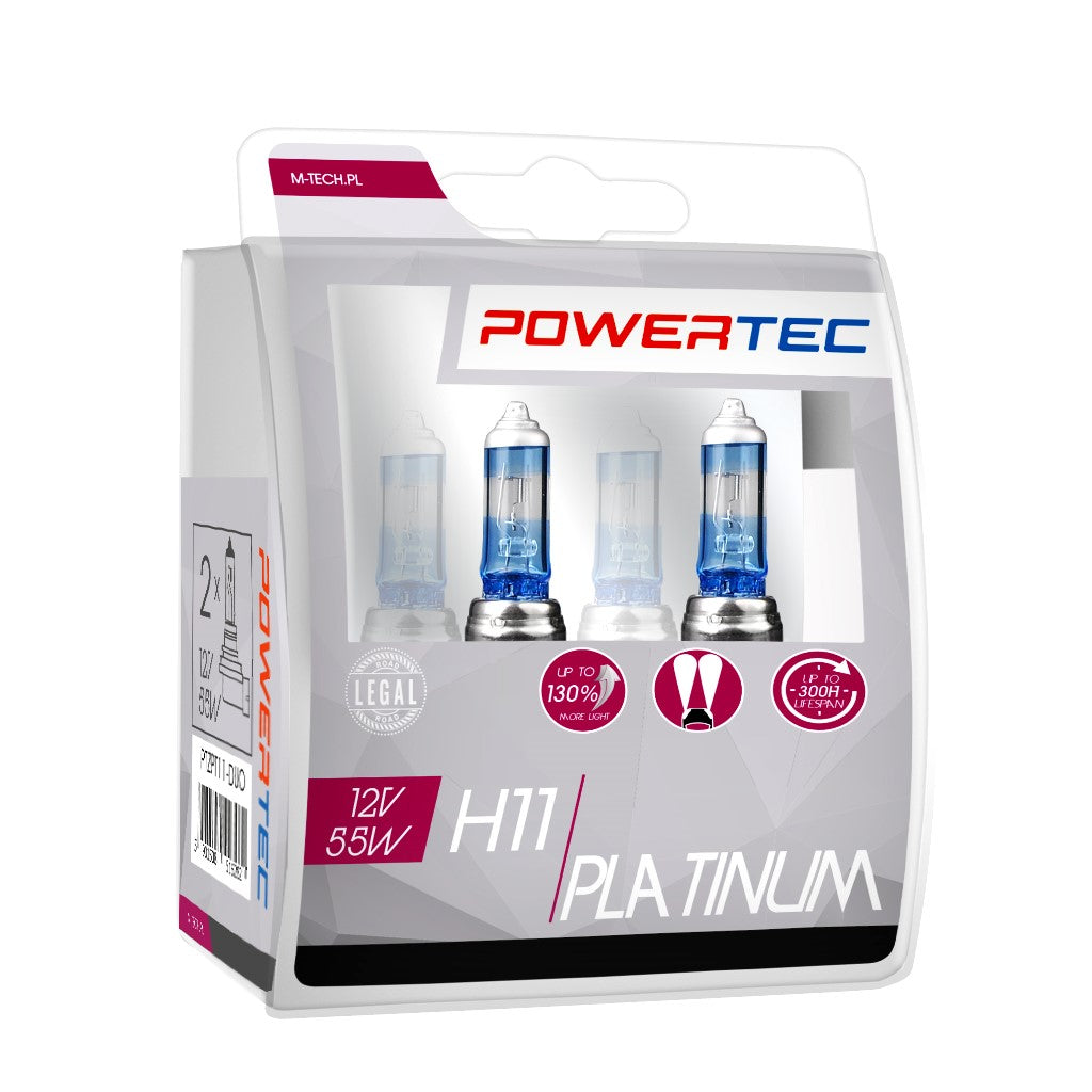LLAMPA POWERTEC PLATINUM +130% H11 12V DUO MT-PTZPT11-S2