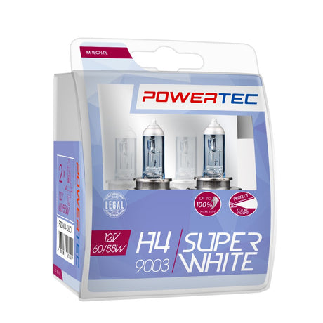 LLAMPA POWERTEC SUPER WHITE H4 12V DUO MT-PTZSW4-S2