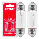 LLAMPA AMiO C5W 12V 36mm AM-03348 (BL) 2 COPE