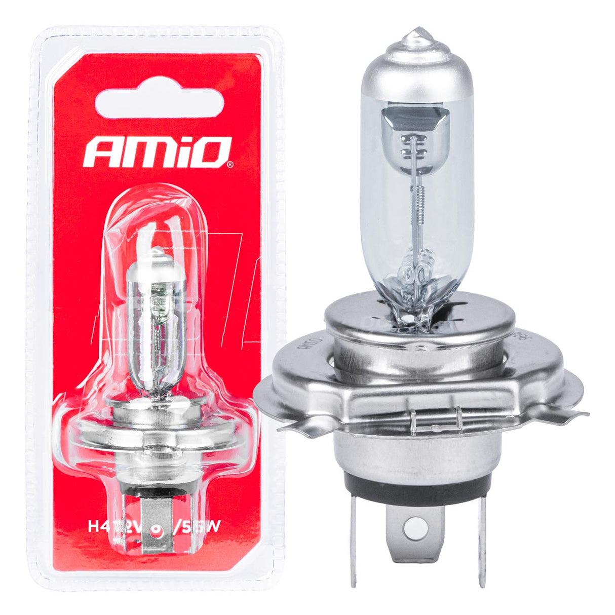LLAMPA AMiO H4 12V 60/55W AM-03361 (BL) 1 COPE