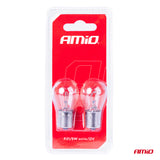 LLAMPA AMiO P21/5W 12V AM-03353 (BL) 2 COPE
