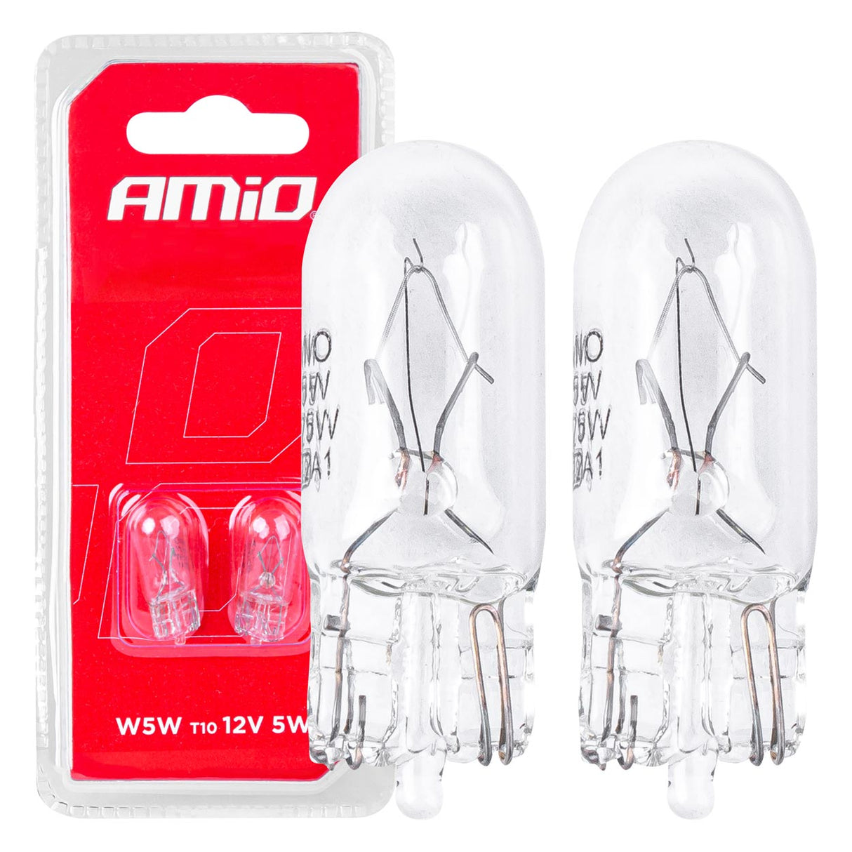 LLAMPA AMiO W5W 12V AM-03346 (BL) 2 COPE
