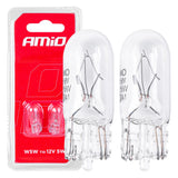 LLAMPA AMiO W5W 12V AM-03346 (BL) 2 COPE