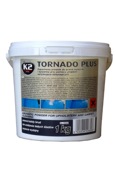 SOLUCION - PLUHUR PER PASTRIM TAPICERIE K2 TORNADO PLUS (FRAGRANCED) 1KG - M886