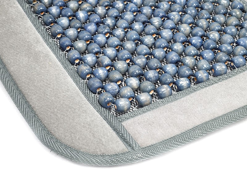 MASAZHE SEDILJE CM-86234 WOOD & VELVET GREY 93x44cm 1 COPE