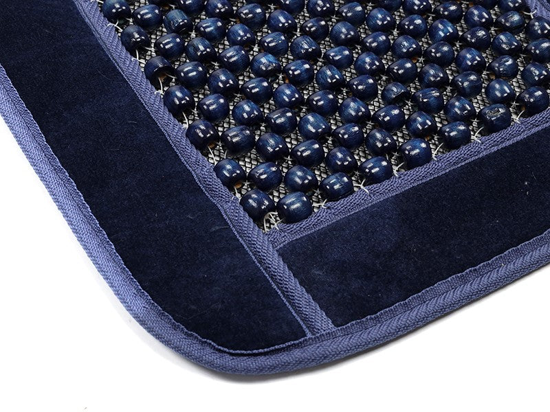 MASAZHE SEDILJE CM-86235 WOOD & VELVET NAVY BLUE 93x44cm 1 COPE