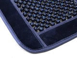 MASAZHE SEDILJE CM-86235 WOOD & VELVET NAVY BLUE 93x44cm 1 COPE