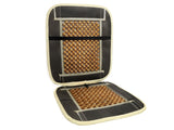 MASAZHE SEDILJE CM-86236 WOOD & VELVET BEIGE 93x44cm 1 COPE