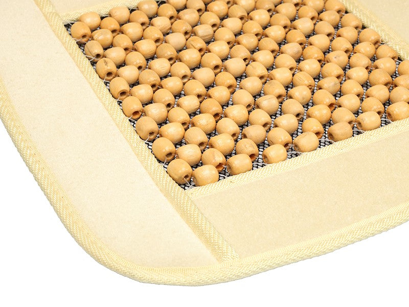 MASAZHE SEDILJE CM-86236 WOOD & VELVET BEIGE 93x44cm 1 COPE