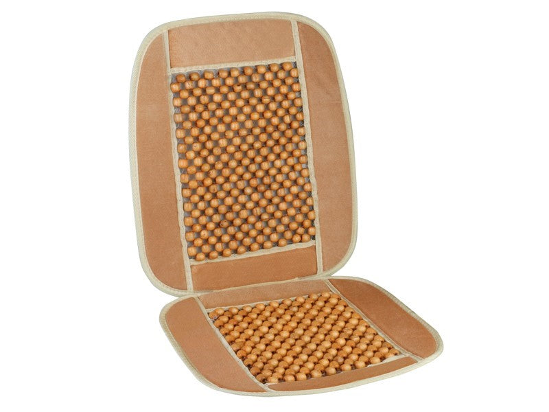 MASAZHE SEDILJE CM-86236 WOOD & VELVET BEIGE 93x44cm 1 COPE