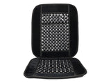 MASAZHE SEDILJE CM-86237 WOOD & VELVET BLACK 93x44cm 1 COPE