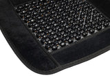 MASAZHE SEDILJE CM-86237 WOOD & VELVET BLACK 93x44cm 1 COPE