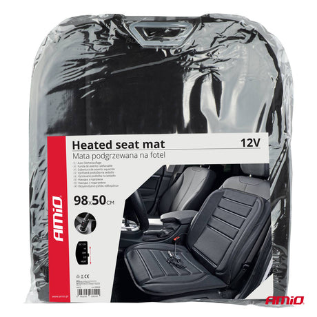 MASAZH SEDILJE ME NGROHJE AM-03624 HEATED SEAT MAT DC12V 98x50cm 1 COPE