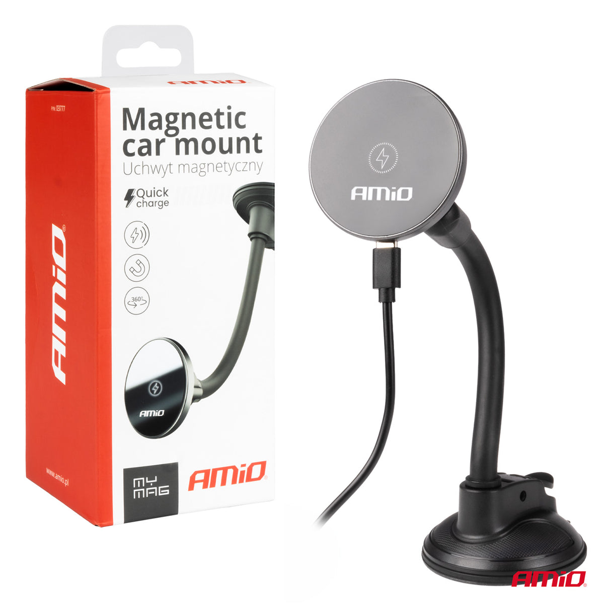 MBAJTESE CELULARI DHE KARIKUES WIRELESS AM-03777 15W MagSafe
