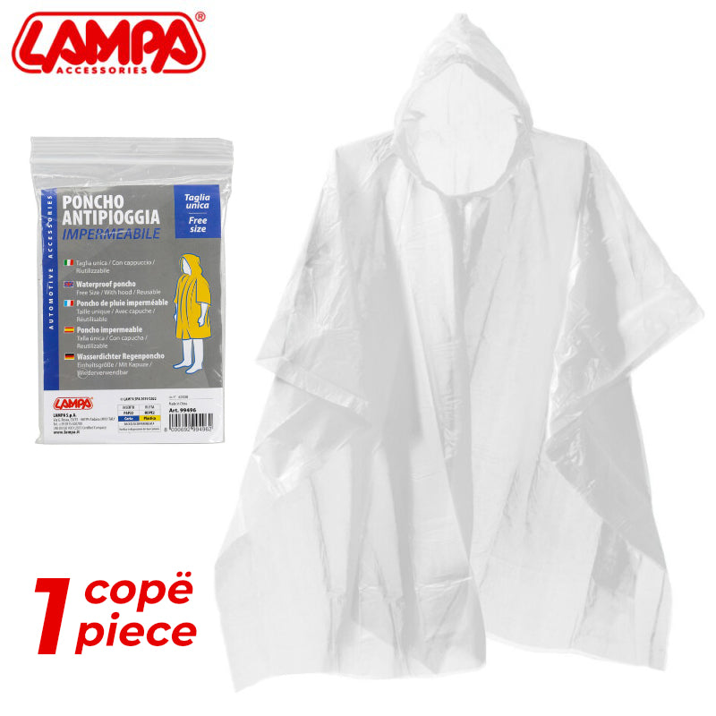 MUSHAMA SHIU LMP-99496 WATERPROOF PONCHO 1 COPE