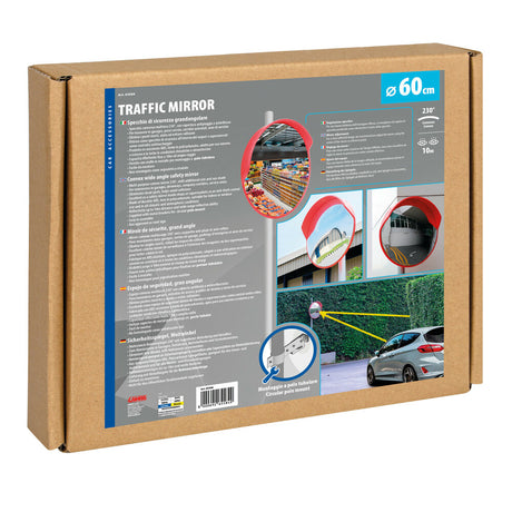 PASQYRE SIGURIE ME KEND TE GJERE LMP-65584 CONVEX SAFETY MIRROR 230° Ø60cm