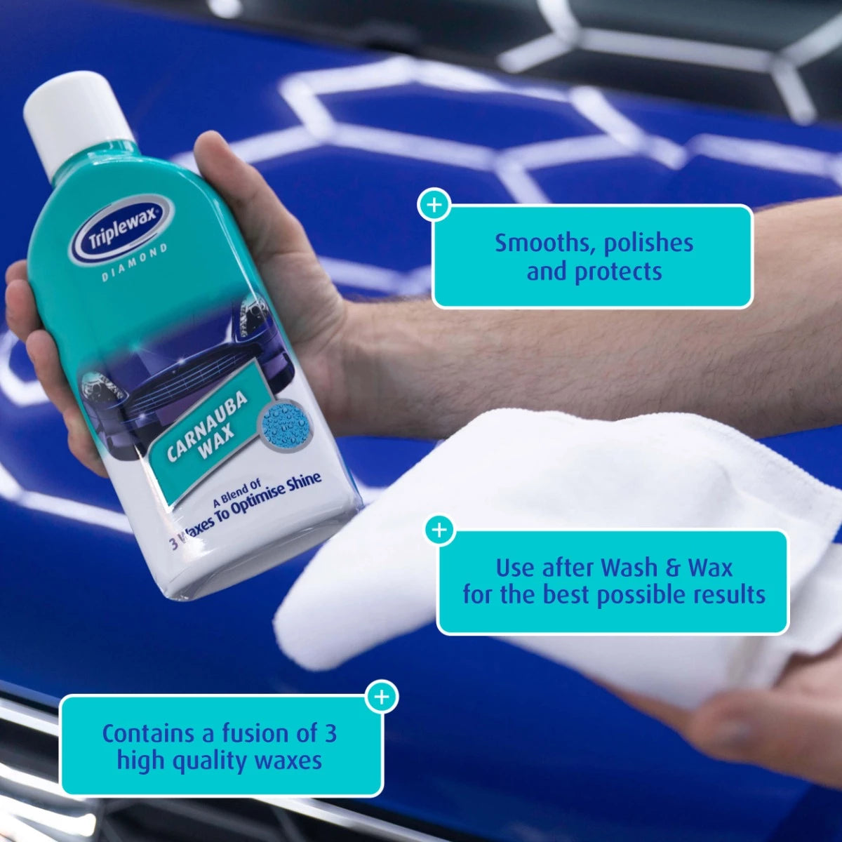 PASTE LUCIDIMI TRIPLEWAX CARNAUBA WAX 1L-TWD103