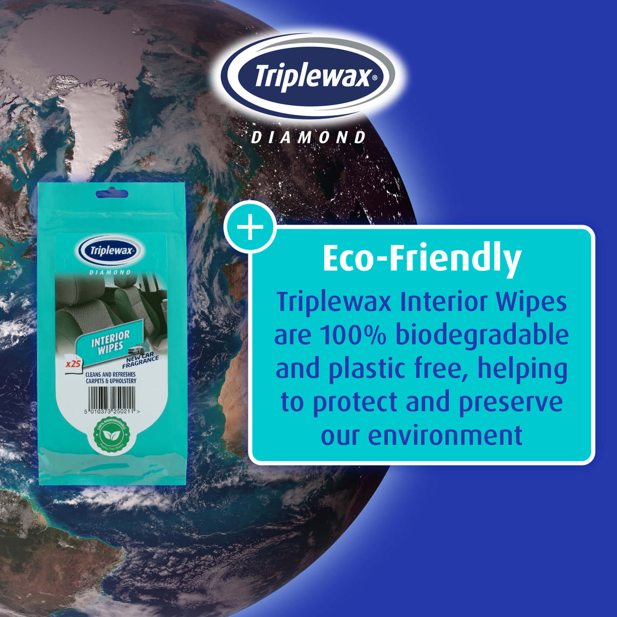 PECETA TE LAGURA TRIPLEWAX UPHOLSTERY WIPES-TIW125