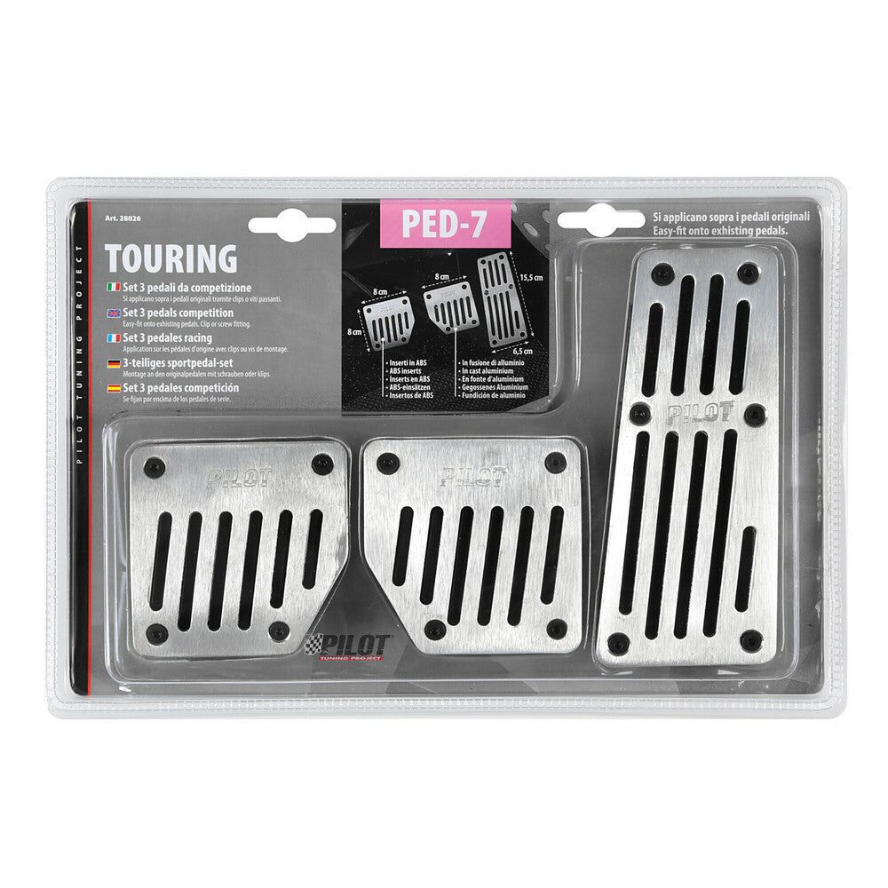 PEDALE SPORTIVE LMP-28026 ALUMINIUM TOURING-PADS 3 COPE