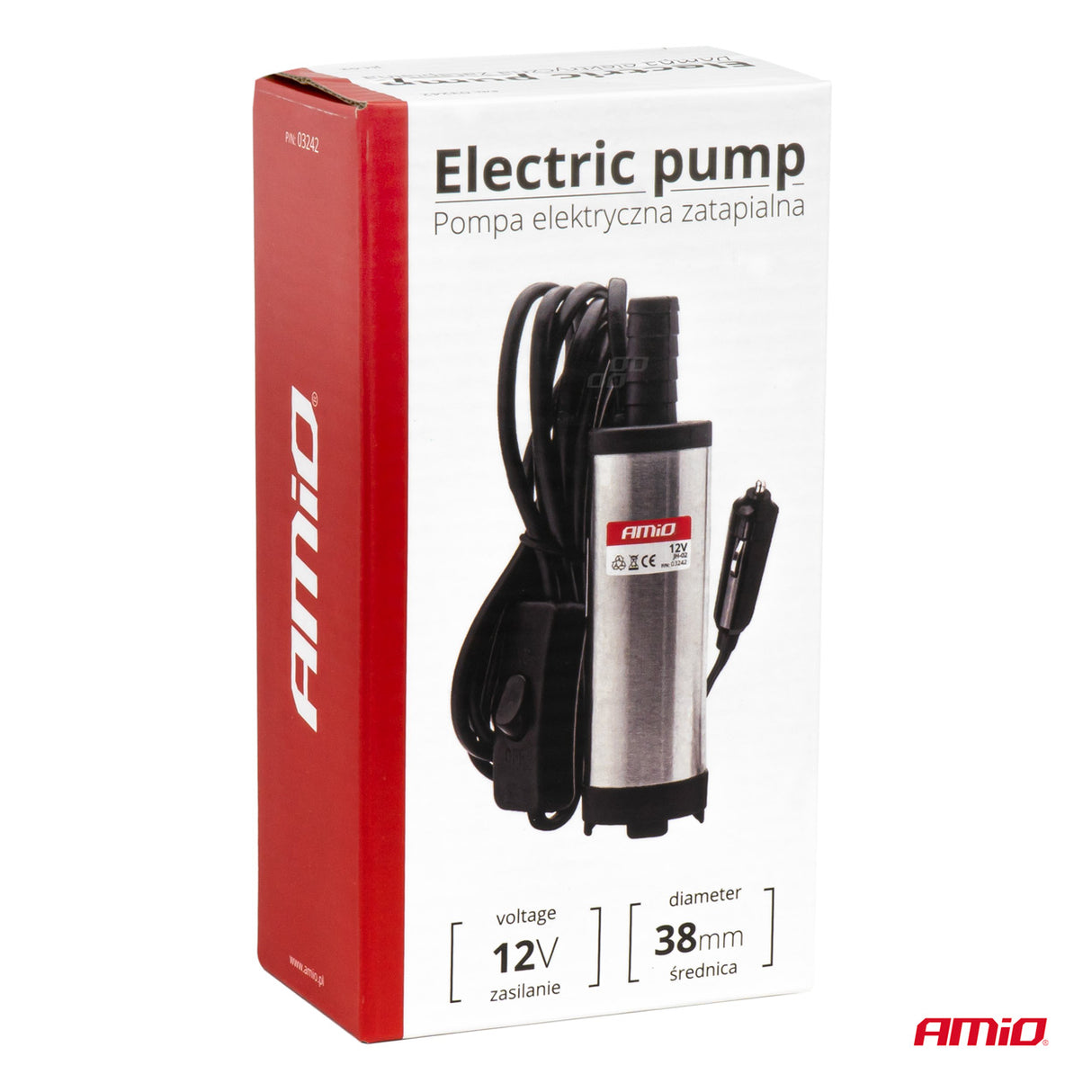 POMPE NAFTE ELEKTRIKE ZHYTESE AMiO AM-03242 DC12V 38mm