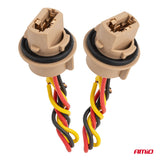 PORTALLAMPA T20 & T20 LED W21/5W WY21/5W W3x16q AM-04834 12V PLASTIKE (BL) 2 COPE