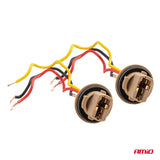PORTALLAMPA T20 & T20 LED W21/5W WY21/5W W3x16q AM-04834 12V PLASTIKE (BL) 2 COPE