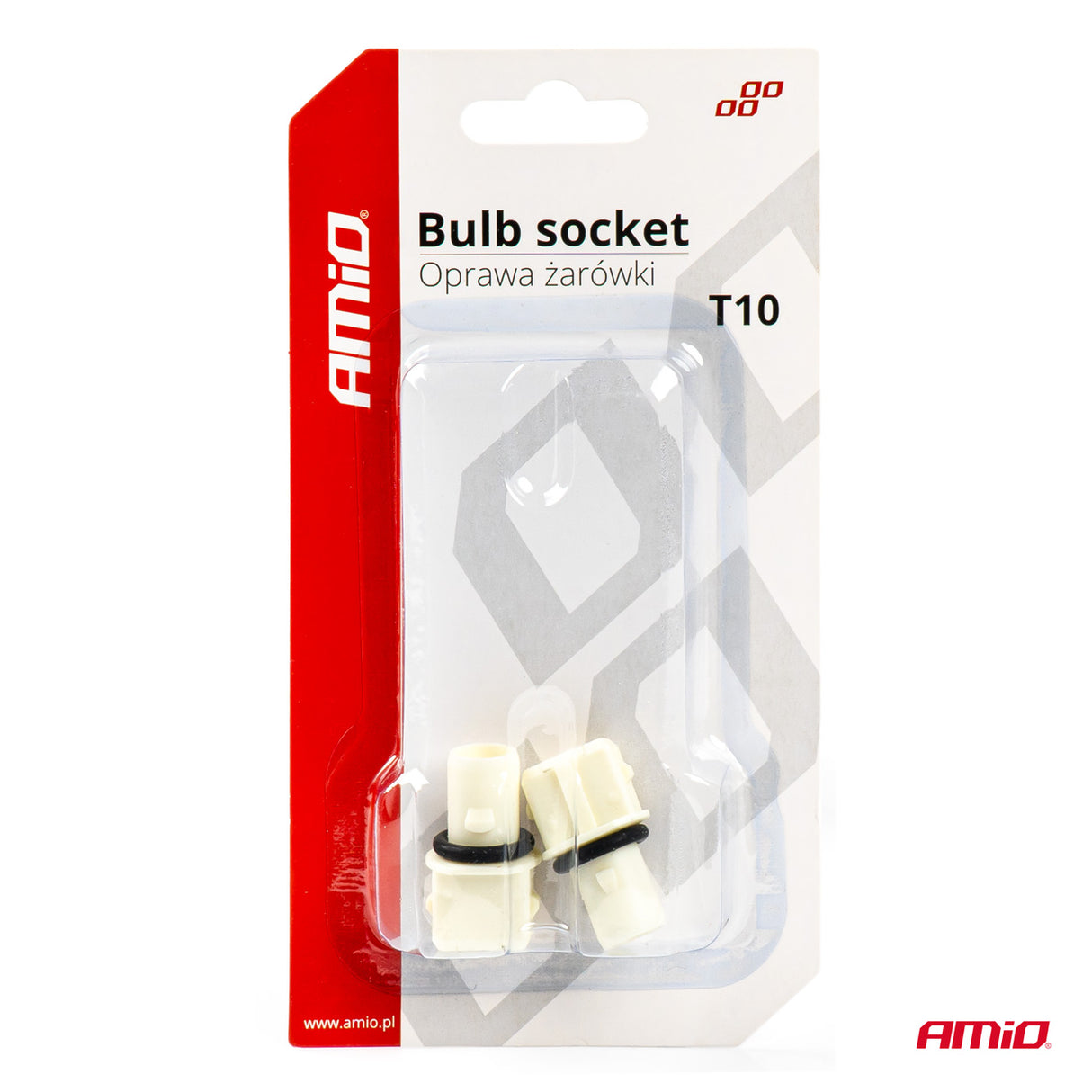 PORTALLAMPA T10 W3W W5W W16W AM-03047 PLASTIKE (BL) 2 COPE