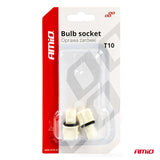 PORTALLAMPA T10 W3W W5W W16W AM-03047 PLASTIKE (BL) 2 COPE