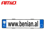 PORTATARGE METALIKE AMiO AM-03181 Black 2-PJESE 1 COPE