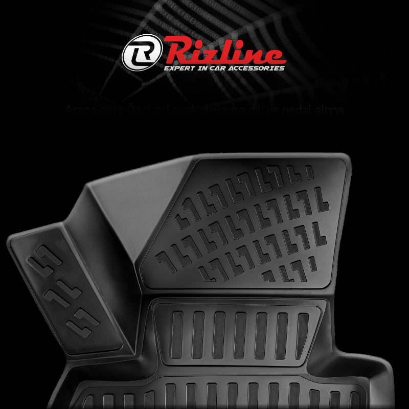SHTRESA GOME 3D RIZLINE FORD FOCUS 2 2005-2010 SET
