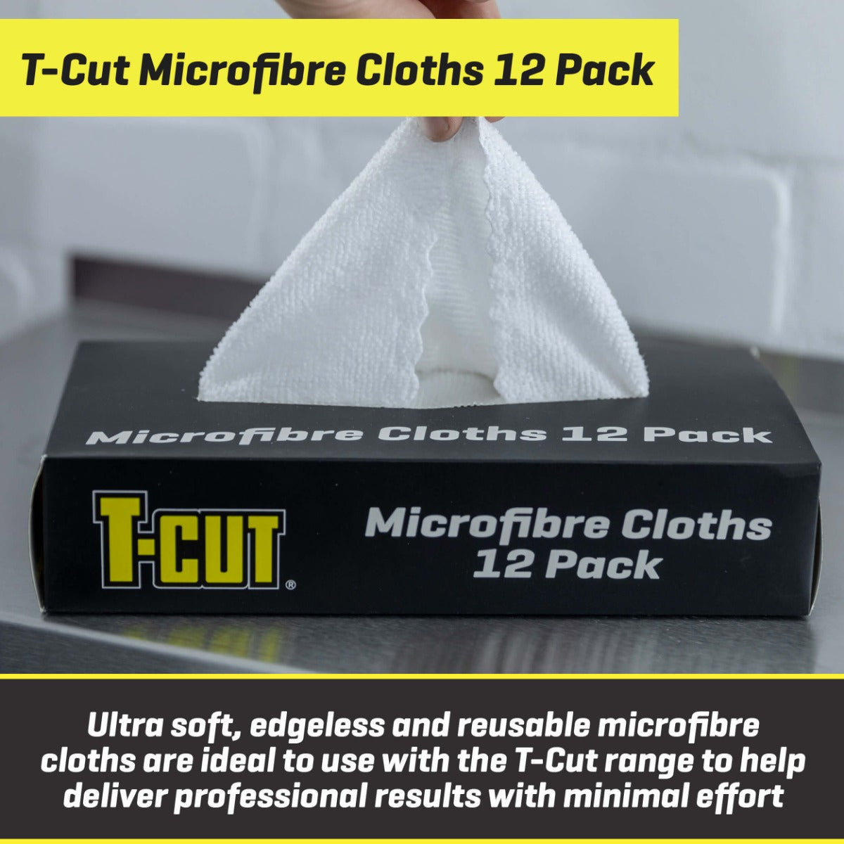 SET PECETA PASTRIMI T-CUT MICROFIBRE CLOTHS 12 COPE-TCM012