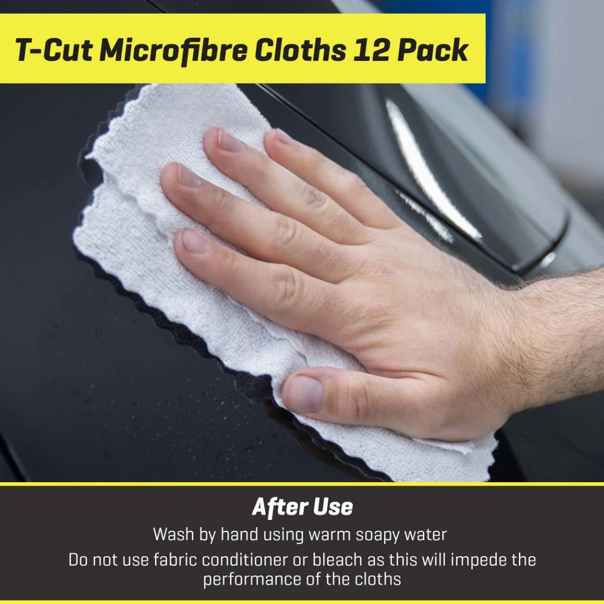 SET PECETA PASTRIMI T-CUT MICROFIBRE CLOTHS 12 COPE-TCM012