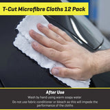 SET PECETA PASTRIMI T-CUT MICROFIBRE CLOTHS 12 COPE-TCM012
