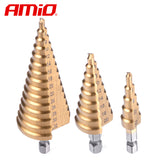 SET PUNTO METALI AM-03271 4-32mm STEP DRILLS 3 COPE