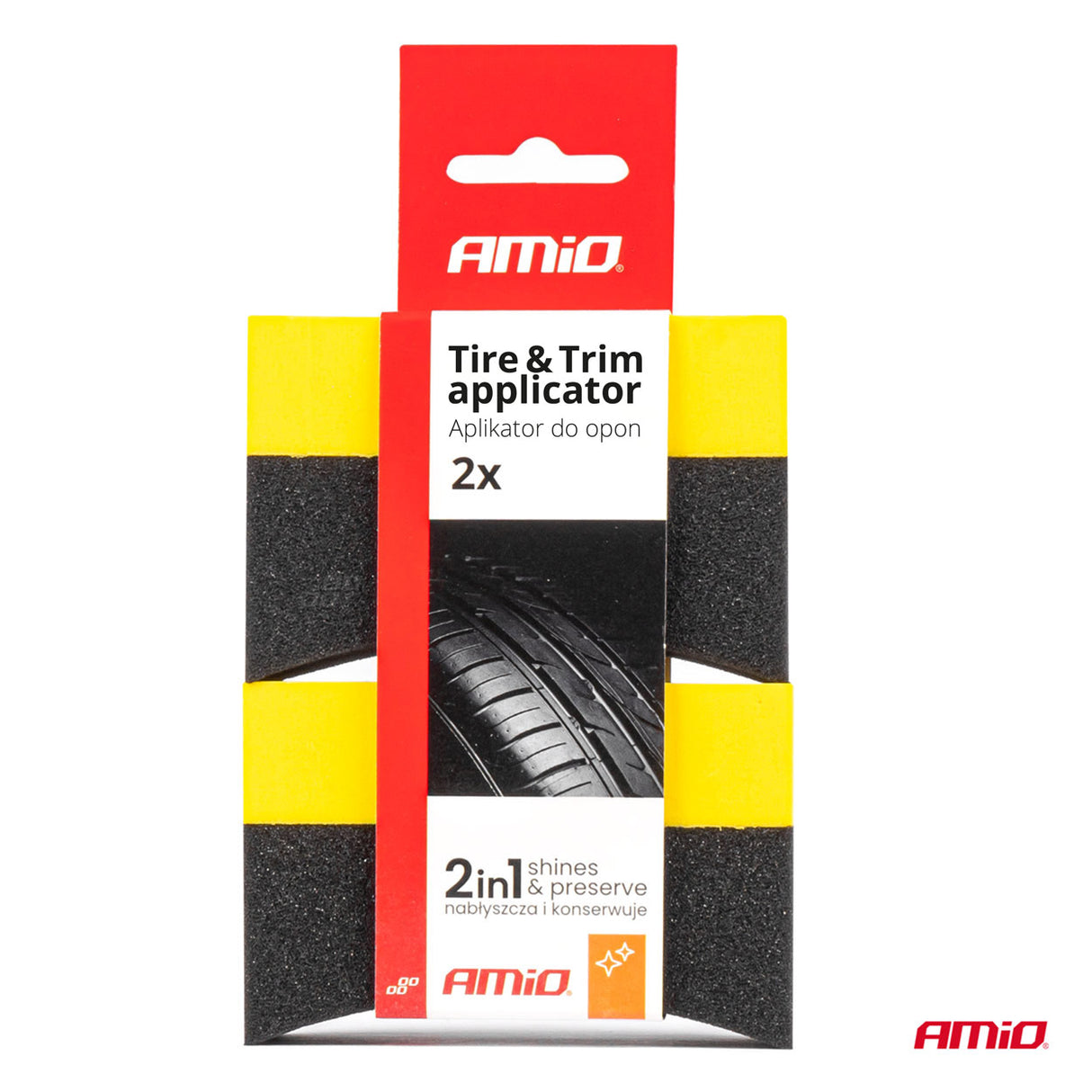 SFUNGJER PER GOMAT AM-04018 Tyre Applicator Sponge 2 COPE