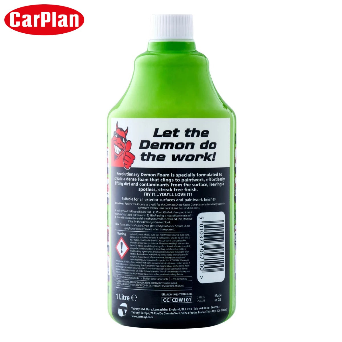 SHAMPO MAKINE CARPLAN DEMON FOAM (Cherry) 1L-CDW101