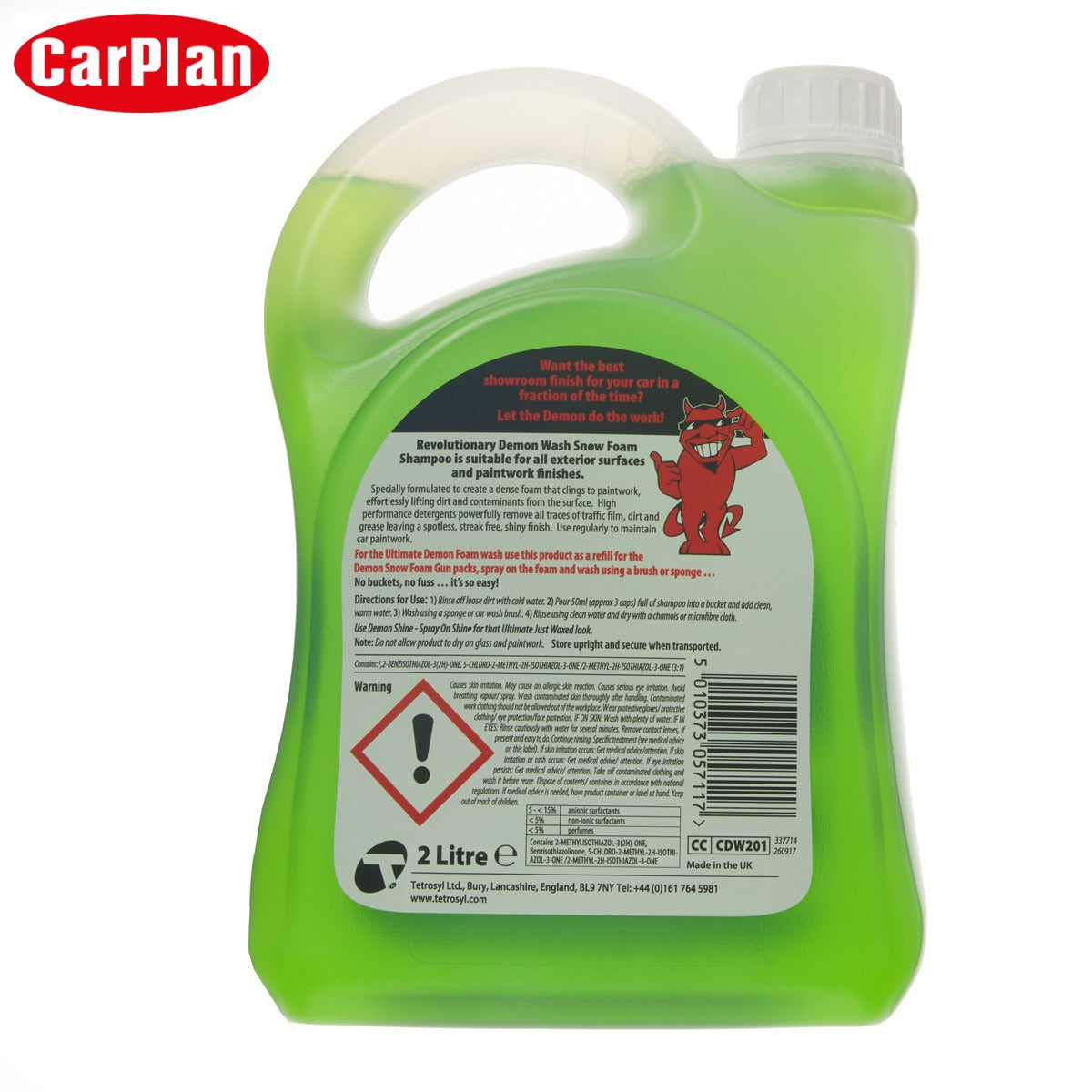 SHAMPO MAKINE CARPLAN DEMON FOAM (Cherry) 2L-CDW201