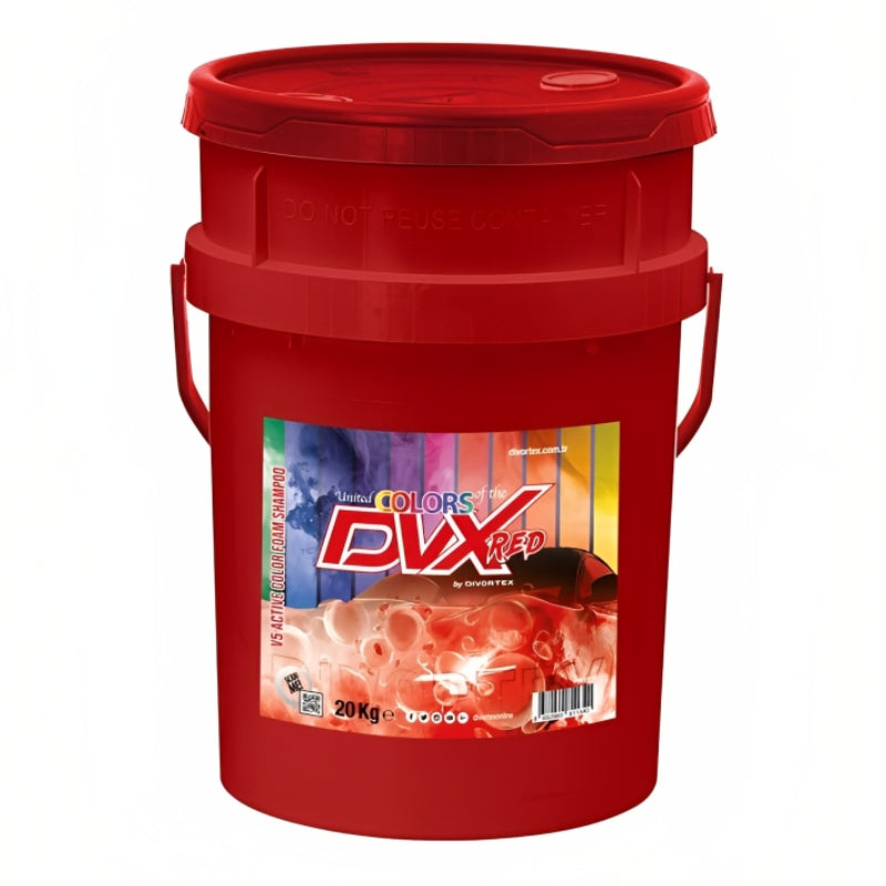 SHAMPO PA KONTAKT DIVORTEX DVX-1074 ACTIVE FOAM V5 RED FOAMY (1:60) BUCKET 20 kg