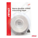 SHIRIT NGJITES AM-04848 REUSABLE NANO DOUBLE-SIDED MOUNTING TAPE 30mm x 1mm x 3m