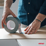 SHIRIT NGJITES NASTRO AMERICANO AM-04852 GREY DUCT TAPE 48mm x 0.19mm x 50m