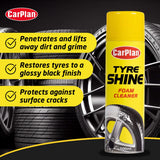 SHKUME PER LUCIDIM GOMASH CARPLAN INSTANT TYRE SHINE 500 ml-CTS500