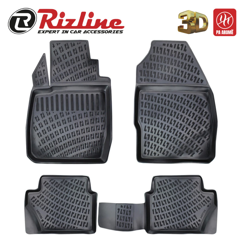 SHTRESA GOME 3D RIZLINE FORD FIESTA 2002-2008 SET