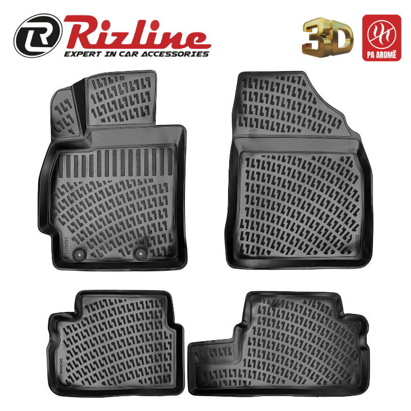 SHTRESA GOME 3D RIZLINE TOYOTA AURIS 2006-2012 SET