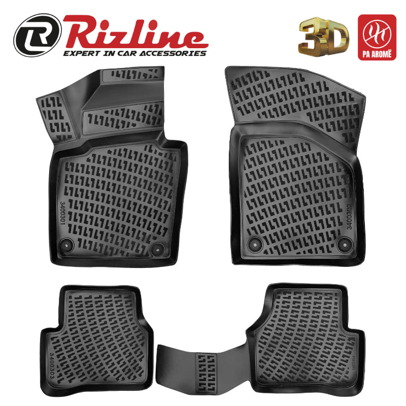SHTRESA GOME 3D RIZLINE VW PASSAT B7 2010-2015 SET