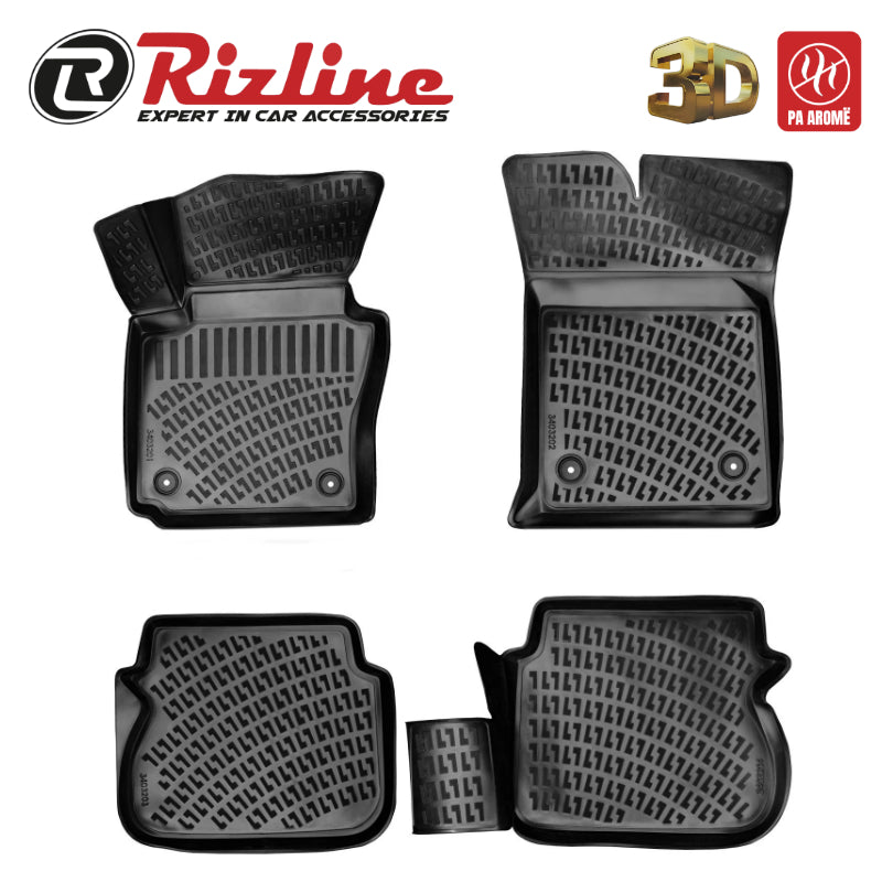 SHTRESA GOME 3D RIZLINE VW TOURAN 2015+ SET