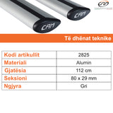 SHUFRA BAGAZHI CAM TOTUS FLY-AL 112 cm SET - 2825