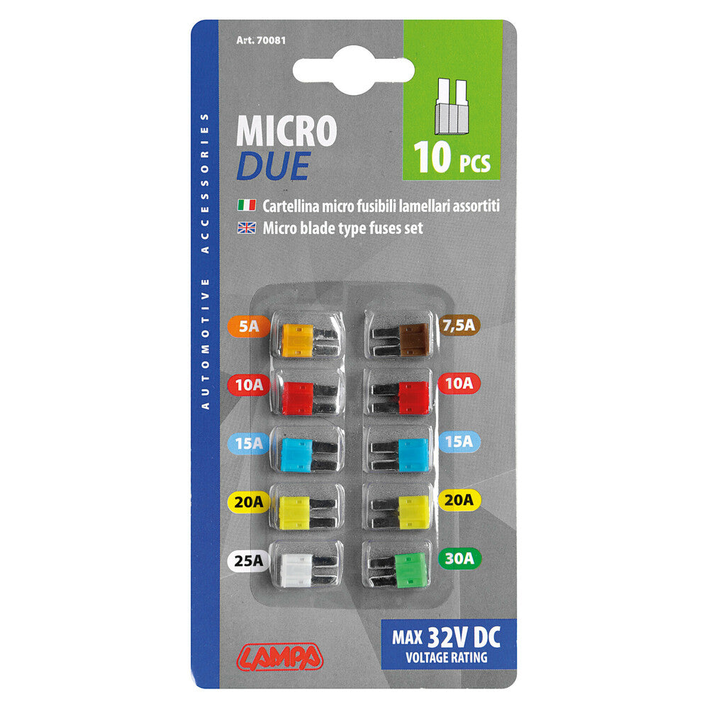 SIGURESA MICRO LMP-70081 12 V - 32 V MICRO-DUE 10 COPE